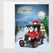 クリスマス カード あいさつ (正面/裏面)