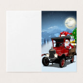 クリスマス カード あいさつ (外部フラット)