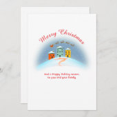 クリスマス カード ホリデー 2024 (正面/裏面)