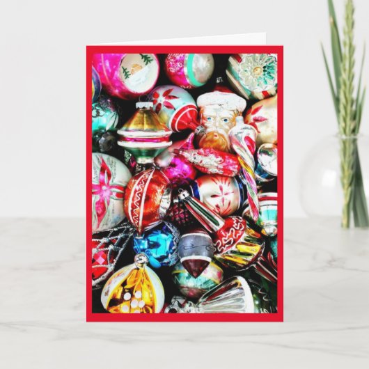 クリスマス・カード「Wishing You Happy Memories」 シーズンカード (正面)