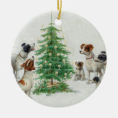 クリスマス | カール・ライチェルト セラミックオーナメント (正面)