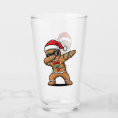 クリスマス ガラスカップ タンブラーグラス (正面)