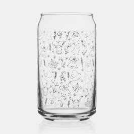 クリスマス ガラス缶