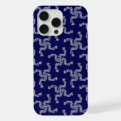 クリスマス ガーランド ブルー, クリスマス 装飾, クリスマス iPhoneケース (裏面)