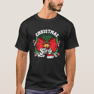 クリスマス ガーリー コケット リボン メリークリスマス かわいい キャンディ Tシャツ
