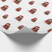 クリスマス・ガール・アニメ ラッピングペーパー (角)