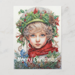 クリスマス・ガール・カスタム 11/25 シーズンポストカード