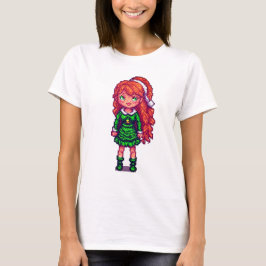 クリスマス ガールTシャツ Tシャツ