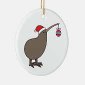 クリスマス・キウィ セラミックオーナメント (右)