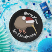 クリスマス・キウィ ペーパープレート (パーティー)