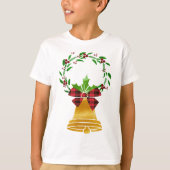 クリスマス キッズTシャツ Tシャツ (正面)