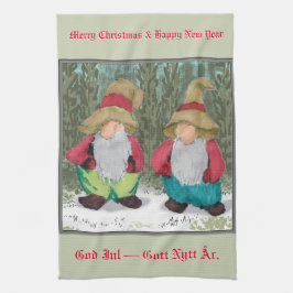 クリスマス キッチンタオル