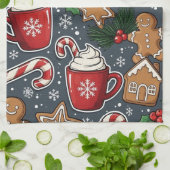 クリスマス キッチンタオル (折り畳み)