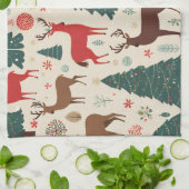 クリスマス キッチンタオル (折り畳み)