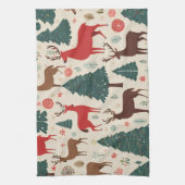 クリスマス キッチンタオル (縦)