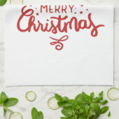 クリスマス キッチンタオル (折り畳み)