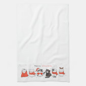 クリスマス！ キッチンタオル (縦)