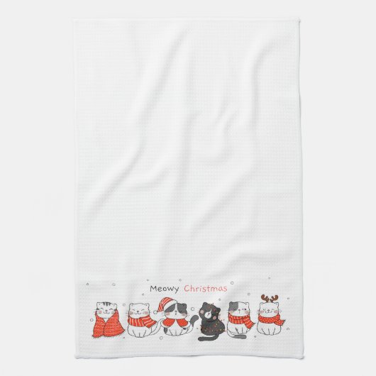 クリスマス！ キッチンタオル (縦)