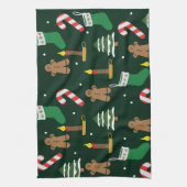 クリスマス キッチンタオル (縦)