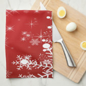 クリスマス キッチンタオル (四つ折り)