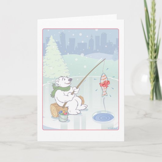 「クリスマス・キャッチ」 – by Gerry O'Neill シーズンカード (正面)