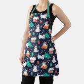 クリスマス·キャッツ エプロン (インサイチュ)