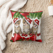 クリスマス・キャッツ クッション