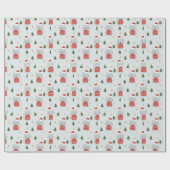 クリスマス・キャッツ ラッピングペーパー (フラット)