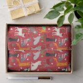 クリスマス・キャッツ 薄葉紙 (ギフト)