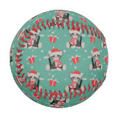 クリスマス・キャッツ 野球ボール (正面左)