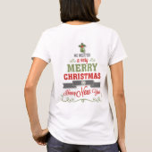 クリスマス・キャッツ Tシャツ (裏面)