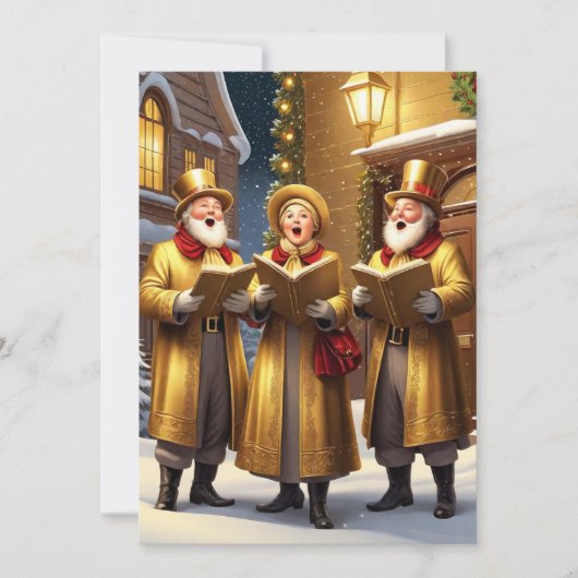 クリスマス・キャロラー シーズンカード (正面)