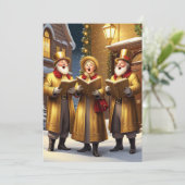 クリスマス・キャロラー シーズンカード (スタンド正面)