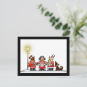 クリスマス·キャロラー シーズンポストカード (スタンド正面)