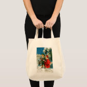 クリスマス・キャロラー トートバッグ (正面(商品))