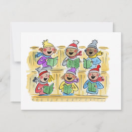 クリスマス・キャロラー 招待状