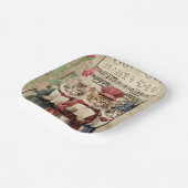 クリスマス・キャロリング ペーパープレート (傾斜あり)