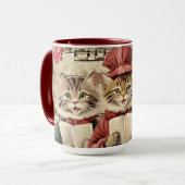 クリスマス・キャロリング マグカップ (正面左)