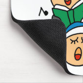 クリスマス・キャロルのTシャツとギフトを歌う マウスパッド (コーナー)