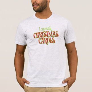 クリスマス・キャロルを歌います Tシャツ