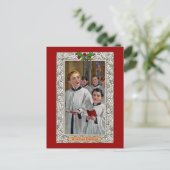 クリスマス・キャロルを歌う少年たち シーズンポストカード (スタンド正面)