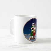 クリスマス・キャロルズ コーヒーマグカップ (正面左)
