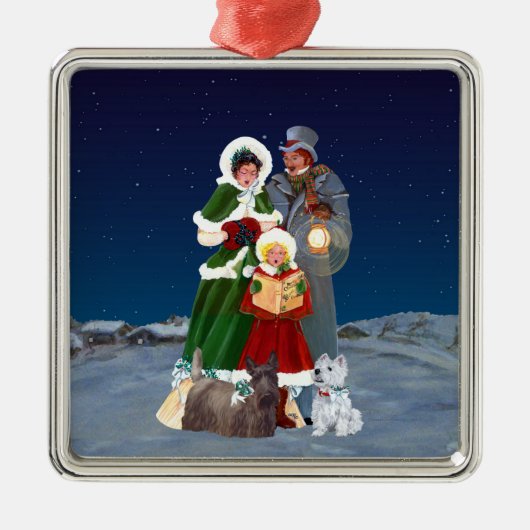 クリスマス・キャロルズ メタルオーナメント (正面)