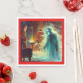 クリスマス・キャロル幽霊・オブ・クリスマス・フューチャー スタンダードランチョンナプキン (インサイチュ)