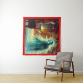 クリスマス・キャロル幽霊・オブ・クリスマス・フューチャー タペストリー (インサイチュ(横))