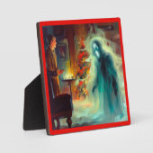 クリスマス・キャロル幽霊・オブ・クリスマス・フューチャー フォトプラーク (正面)