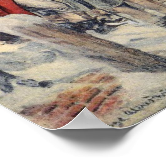 クリスマス・キャロル彼はティムの血馬だった ポスター (角)