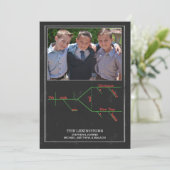 クリスマス・キャロル文法図ホリデー写真 シーズンカード (スタンド正面)