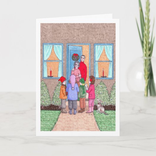 クリスマス・キャロル歌手 シーズンカード (正面)