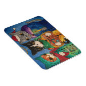 クリスマス・キャロル歌手 マグネット (右側)